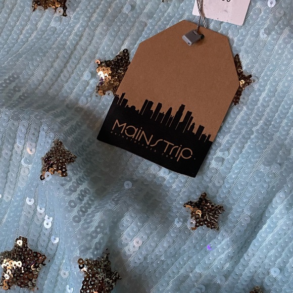 Mainstrip NWT Star Dress Sequin - Picture 5 of 5